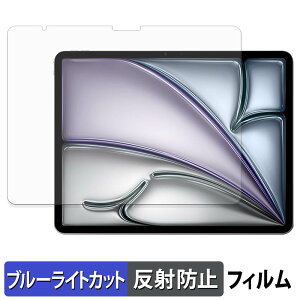 �y7/11 1:59�� �|�C���g�ő�4�{�z Apple iPad Air 13�C���` M2 2024 ������ �ی�t�B���� �u���[���C�g�J�b�g �t�B���� �y���˒ጸ�z ���{��