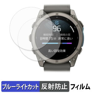 GARMIN fenix 9 51mm (2���Z�b�g) �p �ی�t�B���� �u���[���C�g�J�b�g �t�B���� �y ���˒ጸ �z ���{��