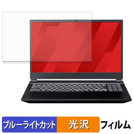 mouse G TUNE P5-I7G70BK-C / P5-I7G70WT-C 保護フィルム 【 光沢仕様 】 ブルーライトカット フィルム