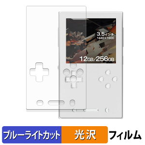 �y�|�C���g2�{�z AYANEO Pocket VERT �ی�t�B���� �u���[���C�g�J�b�g �t�B���� �y ����d�l �z ���{��