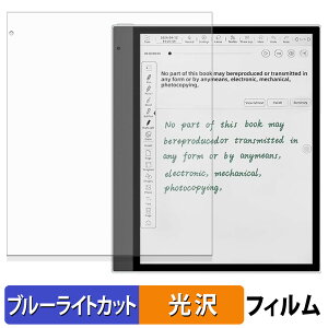 【ポイント2倍】 Bigme inkNote X Color ( 10.3インチ ) 保護フィルム ブルーライトカット フィルム 【 光沢仕様 】 日本製