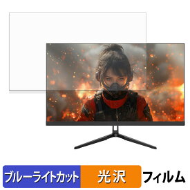 JAPANNEXT JN-IPS27G165U ブルーライトカット フィルム 液晶保護フィルム 光沢仕様