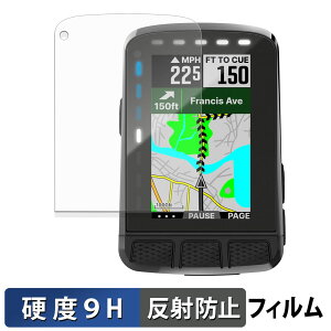 Wahoo ELEMNT ROAM WFCC6 �K���X�t�B���� (�ɔ��t�@�C�o�[) �ی�t�B���� �y 9H���d�x ���˒ጸ �z ���{��
