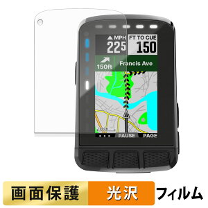 �y�|�C���g2�{�z Wahoo ELEMNT ROAM WFCC6 �t�B���� �y �����ߗ� �z �t�� �ی�t�B���� ���{��