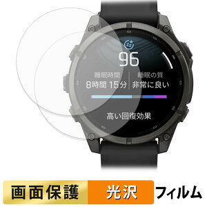 �y���������}���\���|�C���g2�{�z GARMIN fenix 9 / 9 Pro / 9 Pro inReach 47mm (2���Z�b�g) �p �t�B���� �t�� �ی�t�B���� �y �����ߗ� �z ���{��