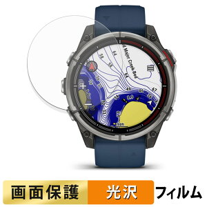 GARMIN quatix 8 AMOLED 47mm �p �t�B���� �t�� �ی�t�B���� �y �����ߗ� �z ���{��