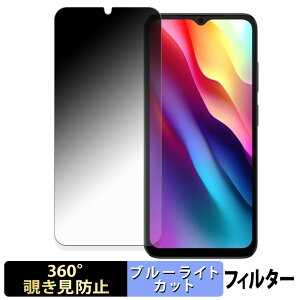 【ポイント2倍】 DOOGEE NOTE56 【 360度 】 覗き見防止 フィルム ブルーライトカット 日本製