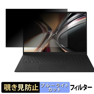 LG gram Pro 17�C���` 17Z90U �V���[�Y ( 2026�N���f�� ) �`�����h�~ �v���C�o�V�[�t�B���^�[ �y �^�u�E�S���V�[���� �z �u���[���C�g�J�b�g �ی�t�B���� ���˖h�~