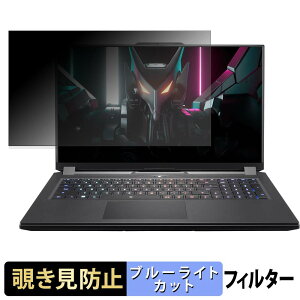 GIGABYTE AORUS 17H ( 2023 ) �`�����h�~ �v���C�o�V�[�t�B���^�[ �y �^�u�E�S���V�[���� �z �u���[���C�g�J�b�g �ی�t�B���� ���˖h�~