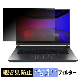 ASUS ROG Strix G16 ( 2026 ) G615 �`�����h�~ �v���C�o�V�[�t�B���^�[ �y �^�u�E�S���V�[���� �z �u���[���C�g�J�b�g �ی�t�B���� ���˖h�~