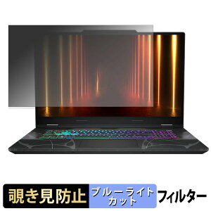 �y���������}���\���|�C���g2�{�z MSI Cyborg 17 B13W �`�����h�~ �v���C�o�V�[�t�B���^�[ �y �^�u�E�S���V�[���� �z �u���[���C�g�J�b�g �ی�t�B���� ���˖h�~