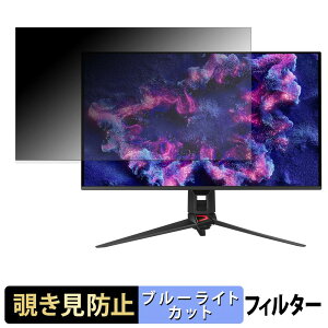 �y���������}���\���|�C���g2�{�z ASUS ROG Swift OLED PG32UCDMR �`�����h�~ �v���C�o�V�[�t�B���^�[ �u���[���C�g�J�b�g �ی�t�B���� �A���`�O���A �^�u�E�S���V�[����