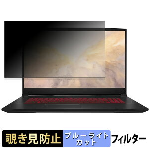 �y�|�C���g2�{�z MSI Katana GF76 12U �`�����h�~ �v���C�o�V�[�t�B���^�[ �y �^�u�E�S���V�[���� �z �u���[���C�g�J�b�g �ی�t�B���� ���˖h�~