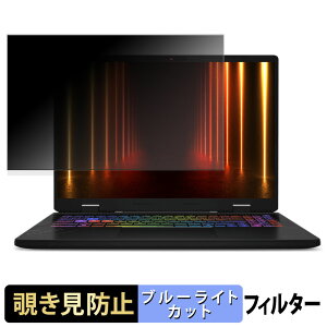 MSI Crosshair 16 HX AI D2XW �`�����h�~ �v���C�o�V�[�t�B���^�[ �y �^�u�E�S���V�[���� �z �u���[���C�g�J�b�g �ی�t�B���� ���˖h�~