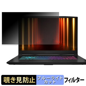 MSI Katana 17 HX B14W �`�����h�~ �v���C�o�V�[�t�B���^�[ �y �^�u�E�S���V�[���� �z �u���[���C�g�J�b�g �ی�t�B���� ���˖h�~