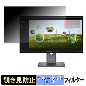 Lenovo ThinkVision P27Q-40 �`�����h�~ �v���C�o�V�[�t�B���^�[ �u���[���C�g�J�b�g �ی�t�B���� �A���`�O���A �^�u�E�S���V�[����