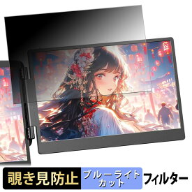 Laptomo S1 覗き見防止 プライバシーフィルター ブルーライトカット 保護フィルム アンチグレア タブ・粘着シール式