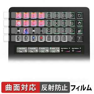 �y6/26 1:59�� �|�C���g2�{�z Elgato STREAM DECK + XL ( LCD�L�[�p ) �ی�t�B���� �y �ȖʑΉ� ���˒ጸ �z �L�Y�C�� ���{��