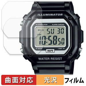 CASIO Collection F-108WHC �V���[�Y (2���Z�b�g) �p �ی�t�B���� �y �ȖʑΉ� ����d�l �z �L�Y�C�� ���{��
