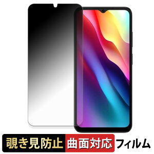 【ポイント2倍】 DOOGEE NOTE56 【 180度 曲面対応 】 覗き見防止 フィルム ブルーライトカット アンチグレア 日本製