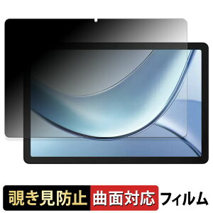 【ポイント2倍】 DOOGEE Tab E3 【 180度 曲面対応 】 覗き見防止 フィルム ブルーライトカット 光沢仕様 日本製