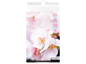 [送料無料] 2024年版 芸術生活カレンダー壁掛け型 カレンダー 桜花爛漫
