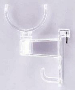 【さお受け】ポール受け ハンガー掛け ピンで刺して固定 木質部にのみ使用可能 竿は38mmまで