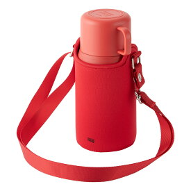 サーモマグ トリップボトル thermo mag Trip Bottle LEADING RED 500ml TP20-50 水筒 子ども コップ付き 保温 保冷 ステンレス 赤