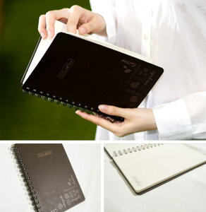 ɔzTXeBium[g@80y[W@SUS coffee notebook IGS-003-03@Jo[ɃR[q[Agɂ͍Đgpm[g