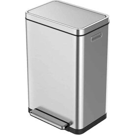 X-CUBE STEP BIN エックスキューブ ステップビン 20L EKO JAPAN 正規代理店 ゴミ箱 フタ付き シルバー ステンレス くず入れ ダストボックス ペール リビング キッチン オフィス