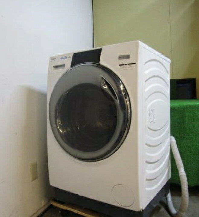 楽天市場】S82☆消毒済 AQUA ドラム式洗濯乾燥機 AQW-DX12M 2022年 