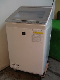 J844★消毒済 2021年製シャープ 洗濯乾燥機 ES-PH8C 8Kg/4.5Kg・設置無料 保証付