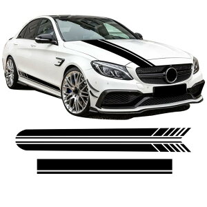 �G�f�B�V���� 1 AMG �ԗp�t�[�h �f�J�[�� �T�C�h �X�g���C�v �X�J�[�g �X�e�b�J�[�Afor B=enz C �N���X W205 C63 C43 A205 C205 S205 C180 200 250 300 �p