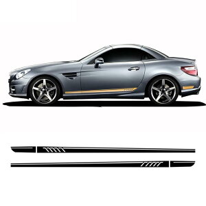 2�G�f�B�V����AMG�T�C�h�X�g���C�v�X�J�[�g�X�e�b�J�[�f�J�[���Afor �����Z�f�X�x���cSLK SLC�N���XR170 R171 R172 AMG SLK200 250 55�A�N�Z�T���[�p