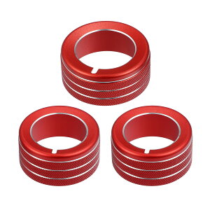 ABSOPRO �ԗpAC�{�^�������O�J�o�[ �G�A�R���{�^���g�����m�u�J�o�[ �g���^4Runner 2010-2020�p �A���~�j�E���������b�h (3�Z�b�g)