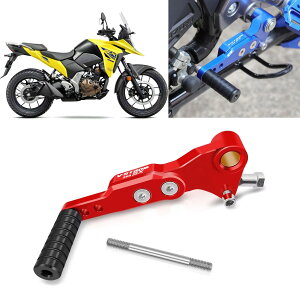 FOR V-�X�g���[��250SX v-strom 250sx 2025 2024 2023 2022 �A�N�Z�T���[ CNC �y�_�� �I�[�g�o�C �t�b�g �u���[�L ���b�h �V�t�g ���o�[ �y�_�� ���߉\�ȃV�t�g ���o�[�Ɗg���V�t�g ���o�[�̃y�A (���b�h)