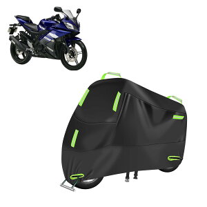 �o�C�N�J�o�[ �ɓK�p ���}�n YZF-R15 �h�� �ϔM UV�J�b�g ���O���h�~ �o�C�N�{�f�B�[�J�o�[ �ԑ̃J�o�[ �h�� �h�� �h�� �ϋv������ ����h�~���b�N���t�� ���[�o�b�O�t��