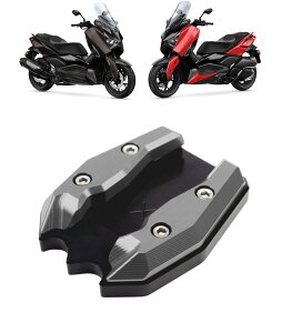 XMAX300 X-MAX 300 �ɓK�� 2017~2024�N �o�C�N�̃L�b�N�X�^���h �T�C�h�X�^���h �v���[�g�p�b�h �T�C�h�X�^���h �I�[�g�o�C�p�T�C�h�X�^���h�p�b�h �A���~�j�E������ For XMAX300 �K�p�Ԏ� (�`�^��) [��