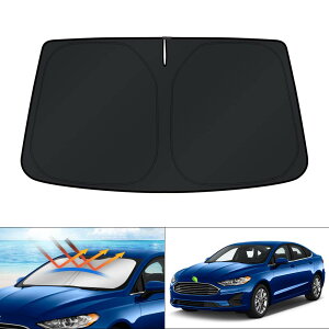 �t�����g�K���X�T���V�F�[�h Ford Fusion 2013-2020 2021�p �A�N�Z�T���[ �E�B���h�E�X�N���[�� �T���o�C�U�[ �v���e�N�^�[ �܂肽���ݎ��u���b�N ���O�����u���b�N �Ԃ�������ۂ�