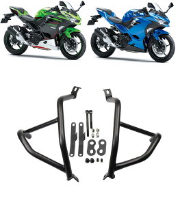 Ninja250/400 ɓK 2018-2025N ANZT[ (ubN) I[goCp{fBیo[ NbVo[ GWK[h oCÑop[o[veN^[ h~o[ For Ninja250/400 KpԎ [