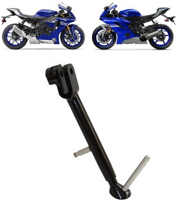 ���}�n �ɓK�p R1 98-08 R6 99-05 R6S �Ή� �I�[�g�o�C�̃L�b�N�X�^���h �A�W���X�^�u�� �T�C�h�X�^���h �������߉\ �A���~������ �t�b�g�u���[�X�i�u���b�N�jFOR YZF-R1/R6 �K�p�Ԏ� �o�C�N�A�N�Z