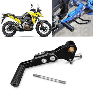 V-�X�g���[��250SX v-strom 250sx 2025 2024 2023 2022 �A�N�Z�T���[ CNC �y�_�� �I�[�g�o�C �t�b�g �u���[�L ���b�h �V�t�g ���o�[ �y�_�� ���߉\�ȃV�t�g ���o�[�Ɗg���V�t�g ���o�[�̃y�A (�u���b�N)