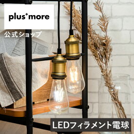 エジソン電球 led E26 エジソンバルブ LED電球 E26 ペンダントライト 北欧 ペンダントライト ガラス ペンダントライト ダイニング おしゃれ 裸電球 MO-L003 plusmore プラスモア フィラメント インテリア 省エネ エコ 節電 シンプル モダン レトロ