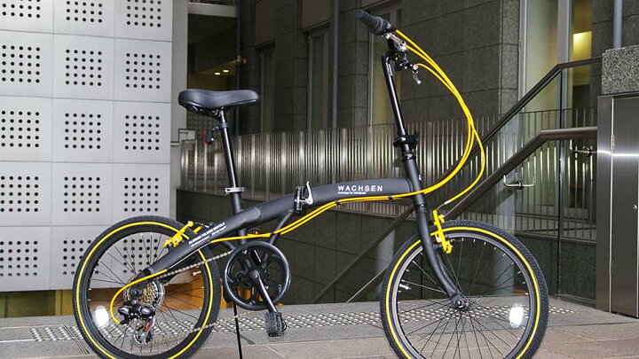 hanwa wachsen ヴァクセン ba-100 angriff 20インチアルミ折りたたみ自転車 シマノ6段変速