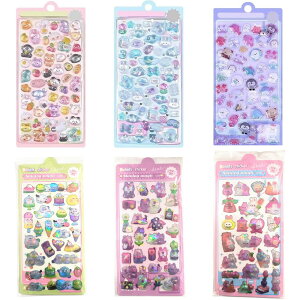 (6��)XC3+F3 �z���O�����X�e�b�J�[ ����^ 3D�V�[�� �Ղ����� 3D���̃V�[�� �N���X�^���W�F���V�[�� �W�F���X�e�b�J�[ ���� ���� �L���L�� ���[�� �蒠 �Ղ��Ղ������p ����m�[�g�p�\�R�� 