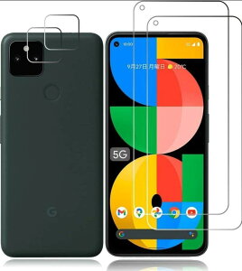 �y2+2������zFOR Google Pixel 5a (5G) �p�̃K���X�t�B�����i2�����j+ FOR Google Pixel 5a (5G) �p�̃J�����t�B�����i2�����j�����^ �d�x9H �w��h�~ ���{���Ɏq�� �Ή� �ی�t�B���� ��U�h�~ �ϏՌ� �C�A