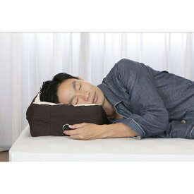 【フランスベッド正規品　サイレントナイトピロー2 横向き寝専用枕 専用カバー付】横向き 枕 ピロー 安眠 睡眠 いびき いびき対策 エアークッション
