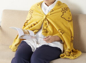 【 ハローキティ ひざ掛け 大 】ハローキティ ブランケット ギフト お家時間 肩掛け ひざかけ 膝掛け かわいい 毛布 あったか プレゼント デスクワーク オフィス 防寒 寒さ 冷え 対策 予防 お