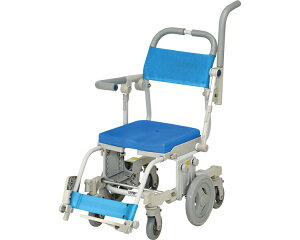 シャワーキャリー 入浴 車椅子 シャトレチェア6輪SAL 穴無しシート SW6081SAL ウチヱ │ 介護用品 高齢者 お年寄り 老人 シニア 病院 老人ホーム デイサービス 福祉施設 介護施設 入所 入院