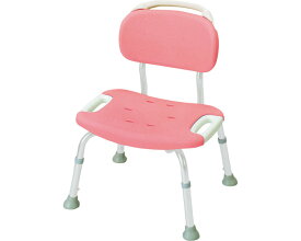 リッチェル シャワーチェア やわらかシャワーチェア 背付ワイド ピンク 49341 │ シャワーいす お風呂 椅子 介護用品 シャワーベンチ 高齢者 入浴用品 入浴補助 背付き ひじ掛け無し 入浴介助 お年寄り 老人 シニア 座面幅広 ソフト座面 柔らかい座面 背もたれ 在宅介護